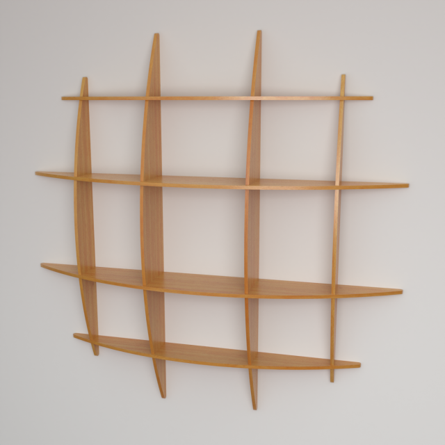 Shelf 3D Model .c4d .max .obj .3ds .fbx .stl .blend 
