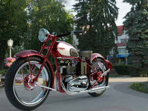 1948 triumph speed twin Model 3D