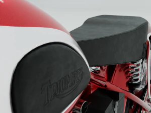 1948 triumph speed twin 3D Model