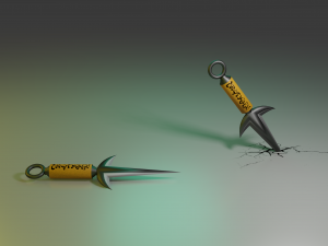 Kunai minato 3Dモデル