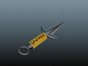Kunai minato 3Dモデル