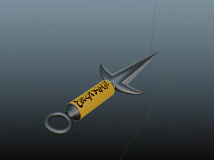 Kunai minato 3D Model