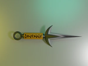 Kunai minato 3D Model