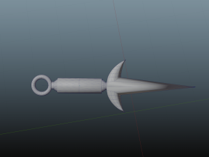 Kunai minato 3Dモデル