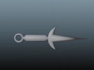 Kunai minato 3D Model