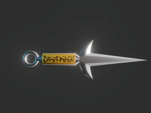 Kunai minato 3D Model