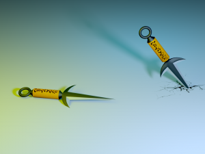 Kunai minato 3Dモデル