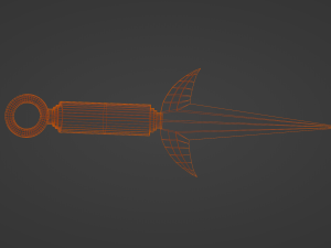 Kunai minato 3Dモデル