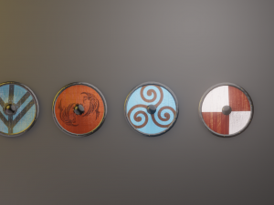 Shields 3D मॉडल