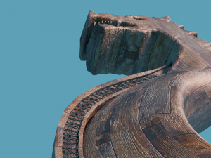 Boat Viking 3D Model