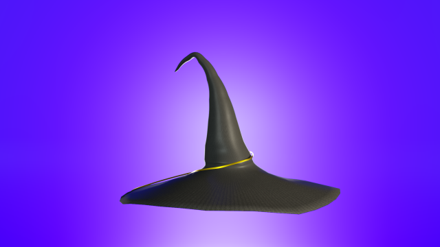 Witchs hat Modelo 3D .c4d .max .obj .3ds .fbx .stl .blend 