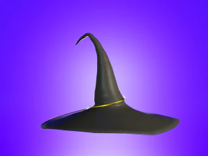 Kapelusz czarownicy Model 3D