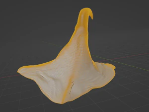 Leather hat 3D Model