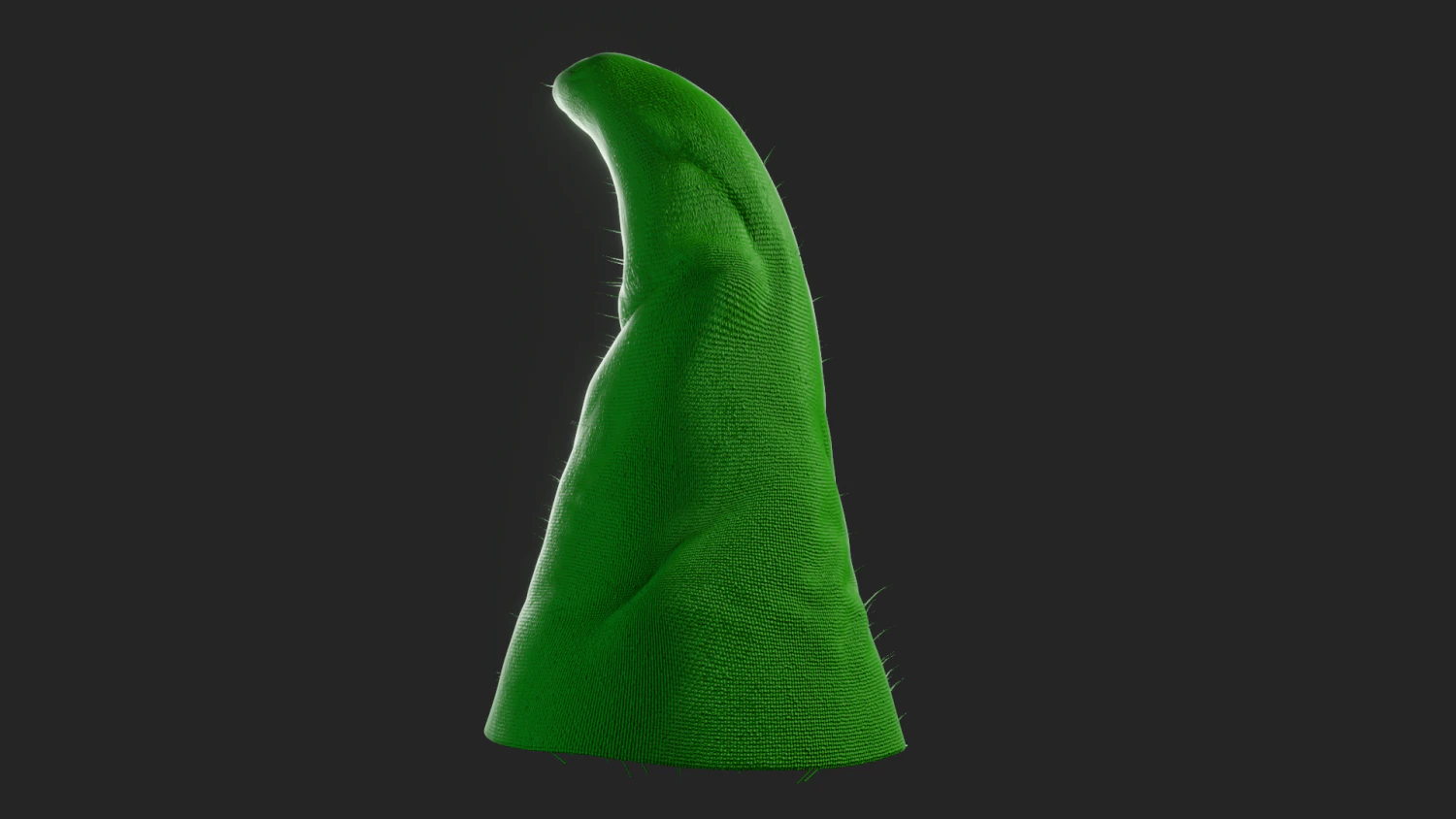 Green Hat 3D Model .c4d .max .obj .3ds .fbx .stl .blend