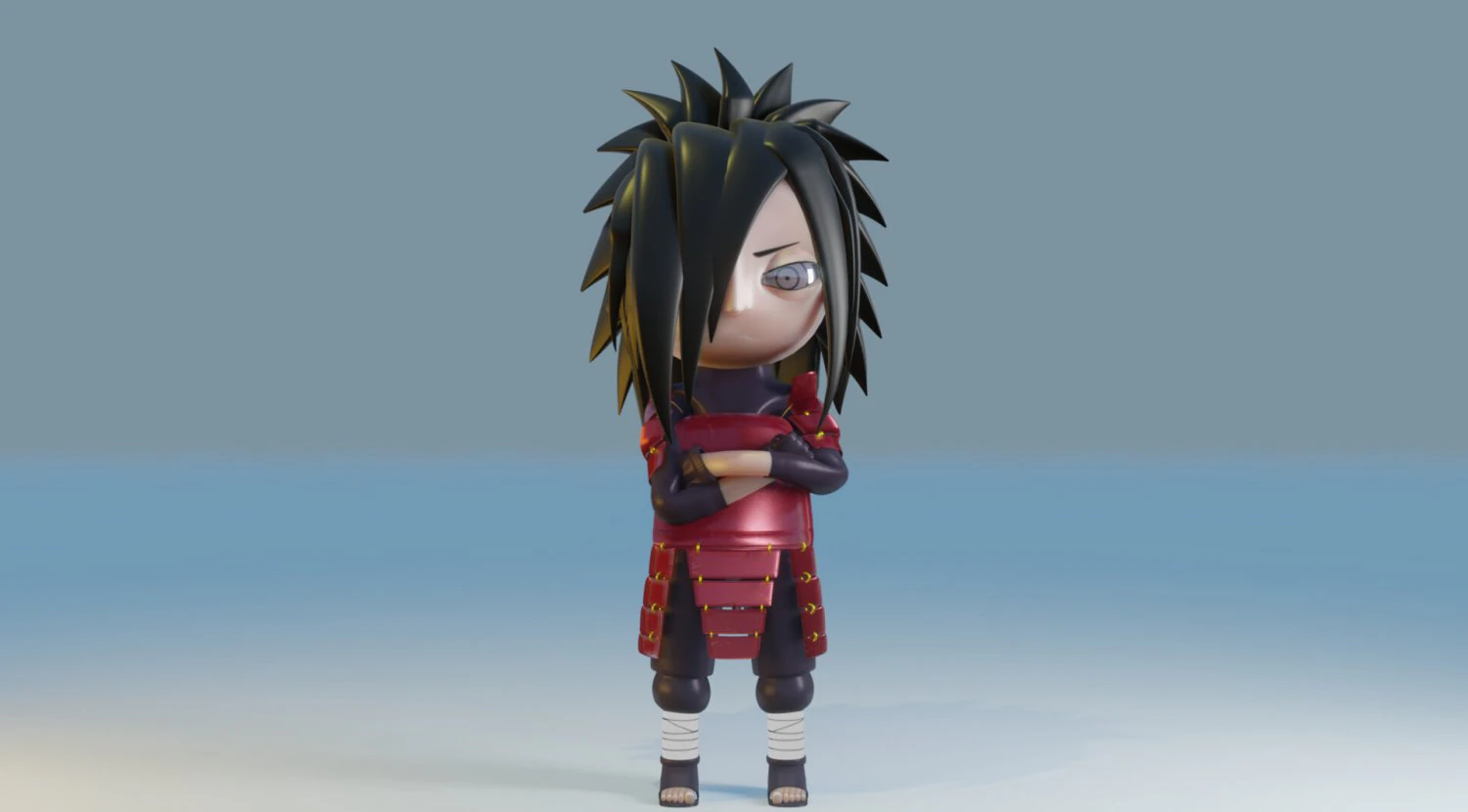 Madara Uchiha 3D Model .c4d .max .obj .3ds .fbx .stl .blend 