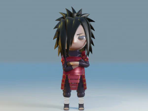 Мадара Учіха 3D Модель