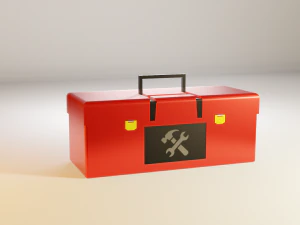 Werkzeugkasten 3D Modell