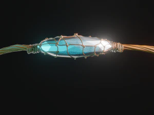 Zauberkristall 3D Modell