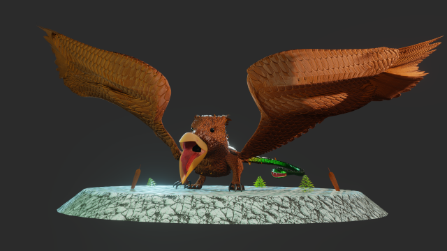 Grifo Modèle 3D .c4d .max .obj .3ds .fbx .stl .blend 