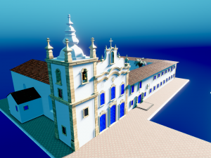 Convento Santo Alberto 3D 모델