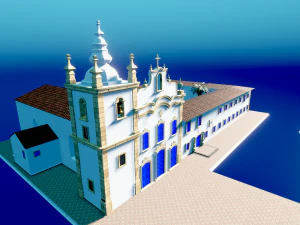 Convento Santo Alberto 3D Model