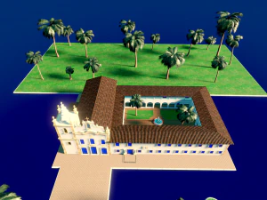 Convento Santo Alberto 3D Model