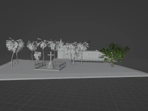 Convento Santo Alberto 3D Model