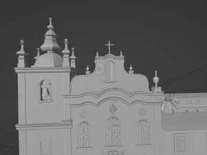Convento Santo Alberto 3D 모델