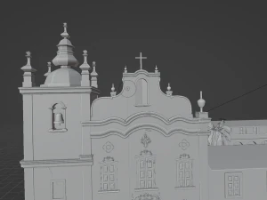Convento Santo Alberto 3D Model