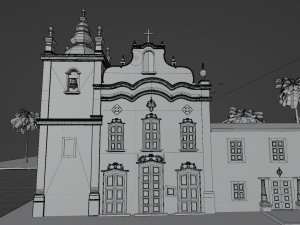 Convento Santo Alberto 3D 모델