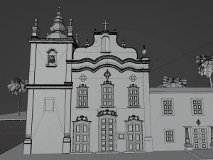 Convento Santo Alberto 3D Model