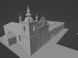Convento Santo Alberto 3D 모델