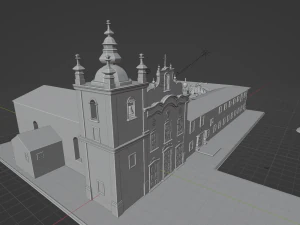 Convento Santo Alberto 3D Model