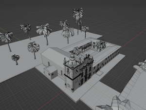 Convento Santo Alberto 3D 모델