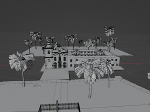 Convento Santo Alberto 3D 모델