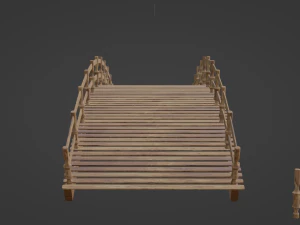Bridge Customizable 3D Model