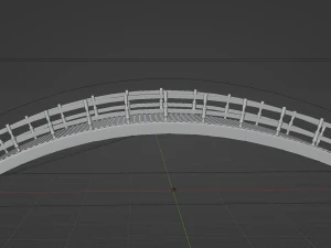 Bridge Customizable 3D Model