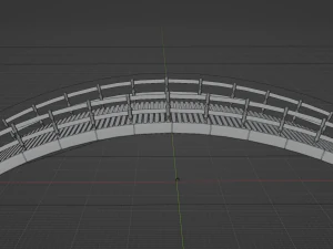 Bridge Customizable 3D Model