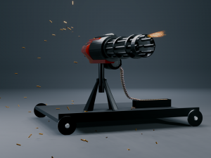 Loose cannon 3D मॉडल