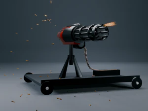 Loose cannon 3D Model