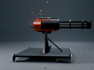 Loose cannon 3D Model