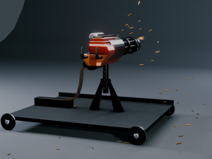 Loose cannon 3D Model