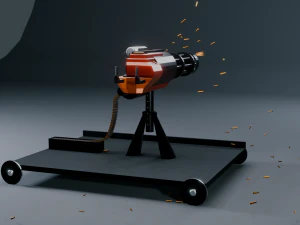 Loose cannon 3D Model