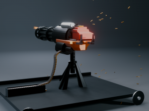 Loose cannon 3D Model