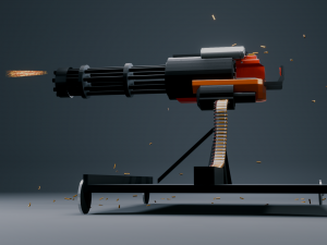Loose cannon 3D Model