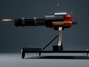 Loose cannon 3D Model