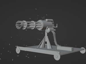 Loose cannon 3D Model