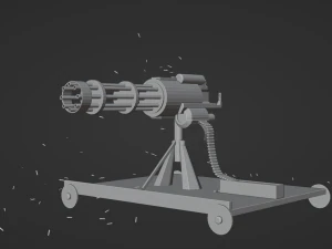Loose cannon 3D Model