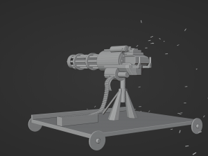 Loose cannon 3D Model