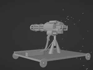 Loose cannon 3D Model